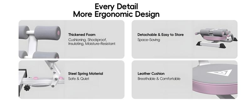 Ab Machine,Ab Workout Equipment,Sit Up Machine & Exercise Equipment,Ab Crunch Machine for Stomach Workout,Ab Core Trainer Abdominal Machine for Home Gym sport Foldable workout machine folding,gym stuff,at home gym equipment