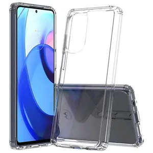 For Moto G Stylus 5G 2022 - Hybrid Case with Air Cushion Technology - CLEAR