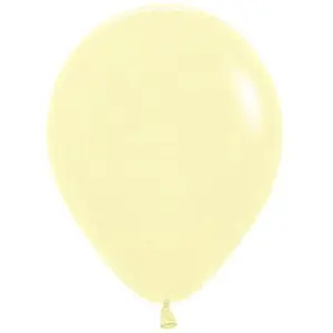 Premium Pastel Yellow Latex Balloon Packs (5", 11”, 16”, 24”, and 36”)