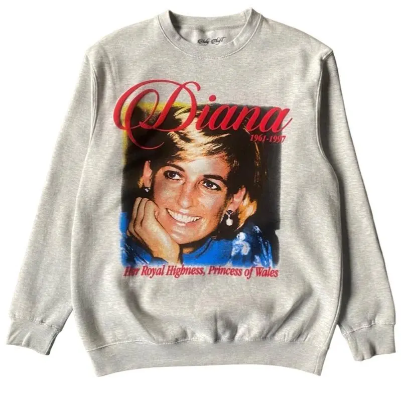 Vintage Princess Diana Unisex Crewneck Sweatshirt