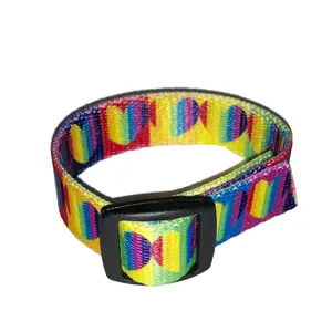 VNS (Vagus Nerve Stimulator) Wrist Band Rainbow Love