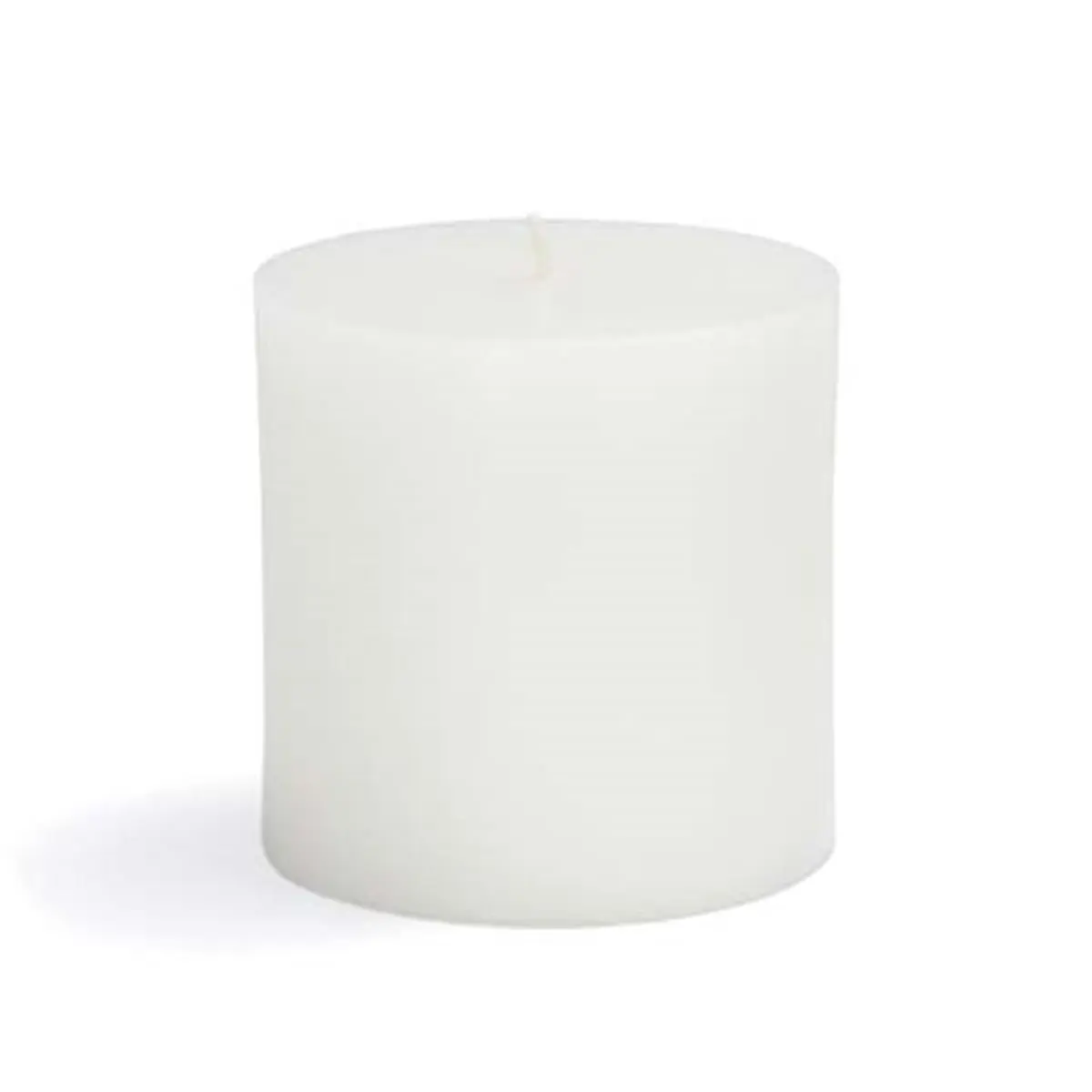 212 MAIN Unscented Smokeless Handpoured White Pillar Candles - 3x3 in, 12-Piece Bulk Case, Long Burn Time - for Decoration, Camping Lights, Housewarmings