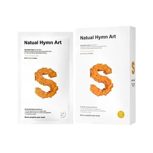 Naurheart Korean Face Masks, 10 Sheets per Box, Centella Asiatica Hydrating Mask, Bosein Propolis Revitalizing Mask, Hyaluronic Acid Moisturizing Mask