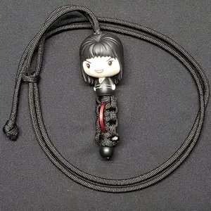 Idle T.I.E.s TV Custom Paracord Keychain Lanyard Necklace