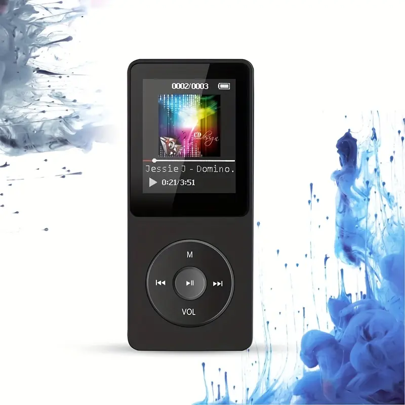 1pc Wireless E-Book Reader with MP3 Player, 32GB SD Card Slot, LCD ...