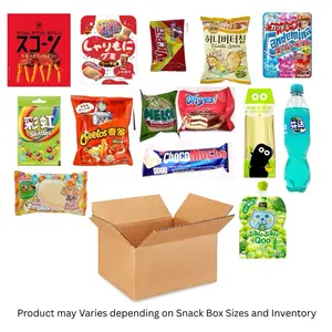 DiaSnacks 2 Pound Assorted Asian Snack Box Gift Set Includes Ramen Gummy Candy & More Variety Pack Combo Sweet Savory