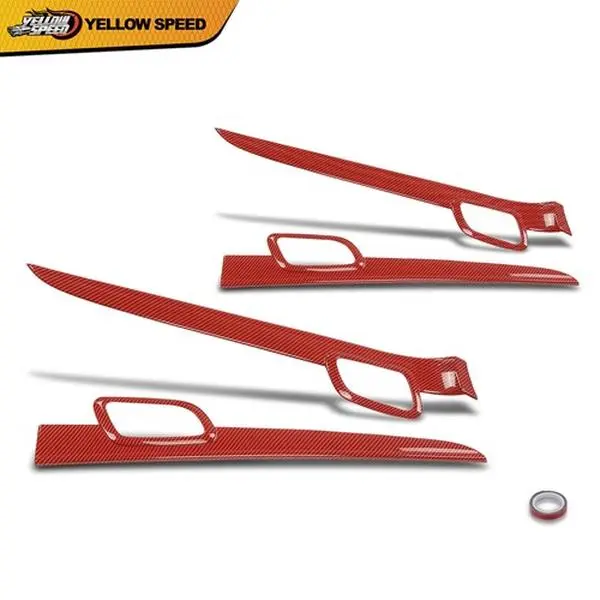 ALLGOOD Fit For Jeep Grand Cherokee 2011-2021 Inner Door Handle Trim Cover Strip