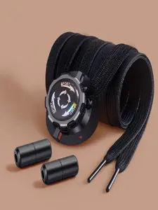 Rotating Button Lazy Shoe Laces No Tie Fixed Device Unisex Flat Wide Shoelace Buckle, Easy-To-Use Shoe Fasteners for Men and Women Secure Lace Up