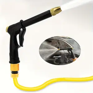 Upgraded High-Pressure Water Gun, Portable Water Hose Nozzle Spray, Adjustable Garden Hose Nozzle, Car Washing & Pet Cleaning Tools