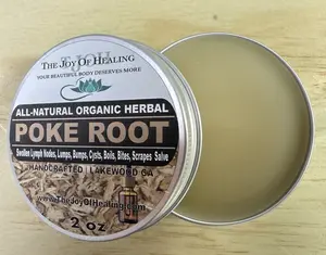 The Joy of Healing All-Natural Organic Poke Root Salve for Lumps Bumps Boils Bites 2 oz Handcrafted in Lakewood CA