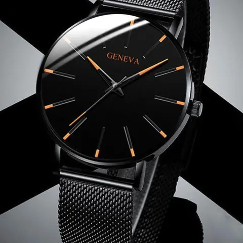 Men's Business Fashion Round Dial Analog Quartz Watch, Business Fashion Watches, Fashion Watch for Party, Daily Clothing Decor, Watch for Birthday Gift, Casual Business Wristwatch, Analog Wristwatches
