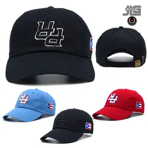 Inverted Puerto Rico PR Baseball Cap Flipped PR Curved Brim Dad Hat PR Flag