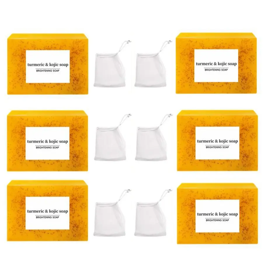 6Pcs Soap+6Soap Bag