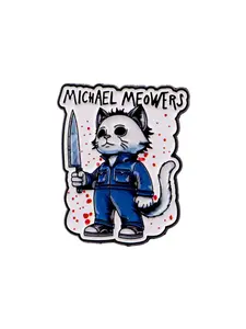 Classic Horror Movie Enamel Pin, Metal Pin, Vintage Badge, Fashion Punk Brooch, Perfect for Bags, Clothing, Hats, Halloween Party Gift