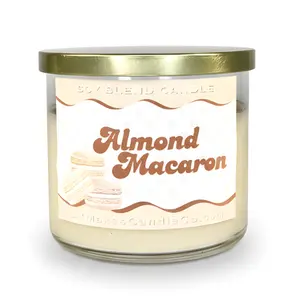Almond Macaron Container Candle