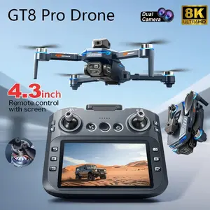 GT8 GPS Drone — 4K/6K HD Camera, Brushless Motor, Obstacle Avoidance, 20-Min Flight