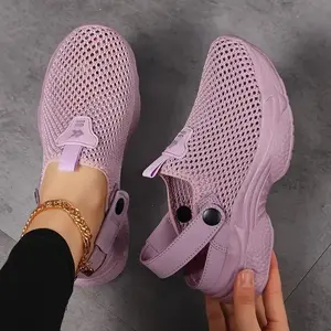 Women's casual skates | breathable fabric | Round-footed toes | thick MD soles | Multi-color options | Full season comfort shoes | Easy to open / off design