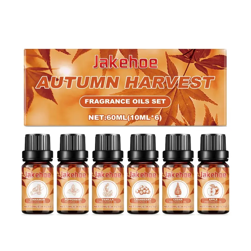 Jakehoe Autumn Aromatherapy Essential Oil, Long-Lasting Warm Fragrance Soft Fragrance Indoor Warm Atmosphere Aromatherapy Essential Oil