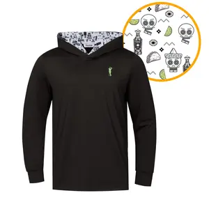 Drinko Performance Hoodie - Lightweight Breathable Athletic Sports Clothing for Autumn Casual Sportswear SPF 50+