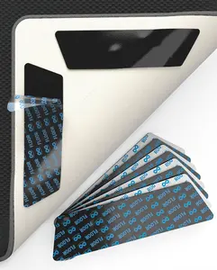 Gripper for Hardwood Floors - No Damage Non Slip Rug Pads, Floor to Carpet Tape for Holding Rugs in Place, Washable and Reusable, Double Sided Anti Slip Tape - 8 Pack