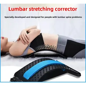 Lumbar Stretching Traction Massager Lumbar Disc Herniation Acupuncture Massager Reclining Cushion Spine Lumbar Corrector