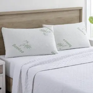 Bamboo Memory Foam Pillows (1- or 2-Pack) Bamboo Memory Foam Pillows (1- or 2-Pack)