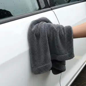 Thickened Soft Car Washing Towel, 1 Count Soft Cleaning Towel, Multifunctional Detail Car Wash Towel, Microfiber Cloth, Universal Car Washing & Maintenance Accessories, Towels for Cars
