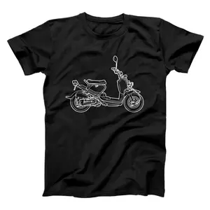 Ruckus Outlined Motorcycle Artwork  T-Shirt, Sweatshirt, Hoodie
