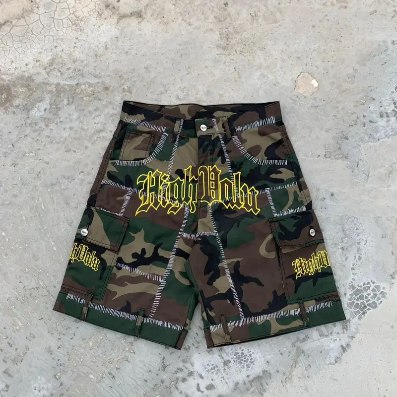 HighValu fashion stitch shorts