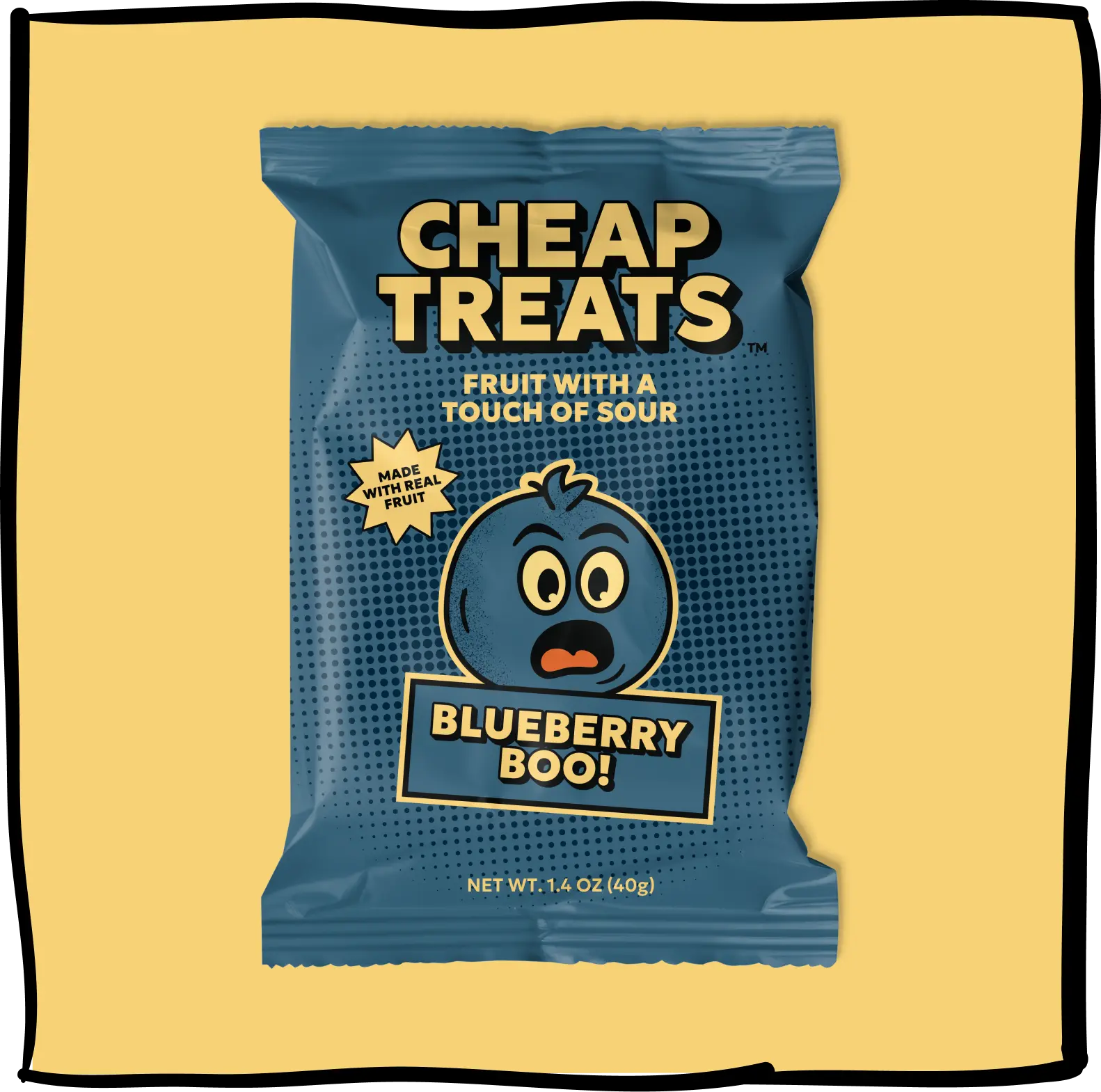 Cheap Treats Blueberry Boo Fruit Snack Candy Cheap Treats Blueberry Boo Fruit Snack Candy