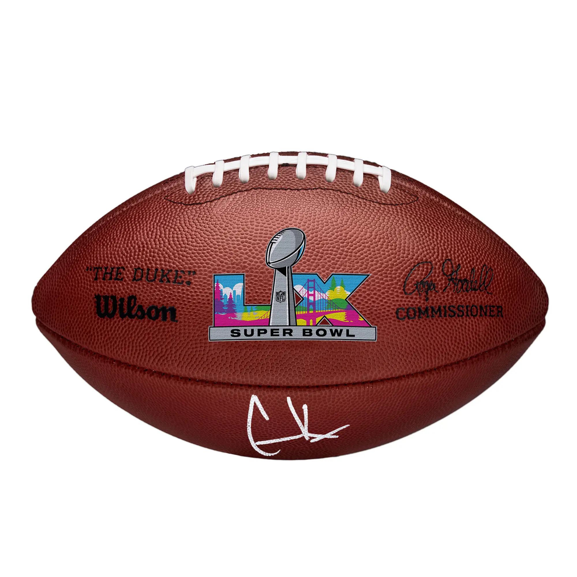 Cooper Kupp Seattle Seahawks Autographed Super Bowl LX Wilson Duke Football