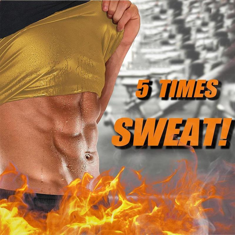 Sauna Vest for Men Waist Trainer, Sleeveless Mens Sweat Sauna Suit Shirt Compression Tank Top Sauna Vest for Men Waist Trainer, Sleeveless Mens Sweat Sauna Suit Shirt Compression Tank Top