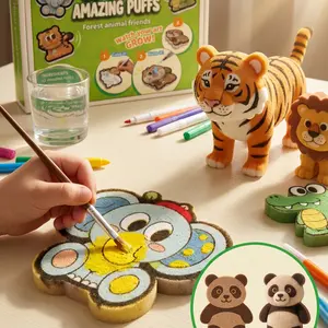 DIY Color Foam Painting Toy, Creative Texture Art, Free Color Mixing, Enhances Creativity, Perfect Gift for Kids