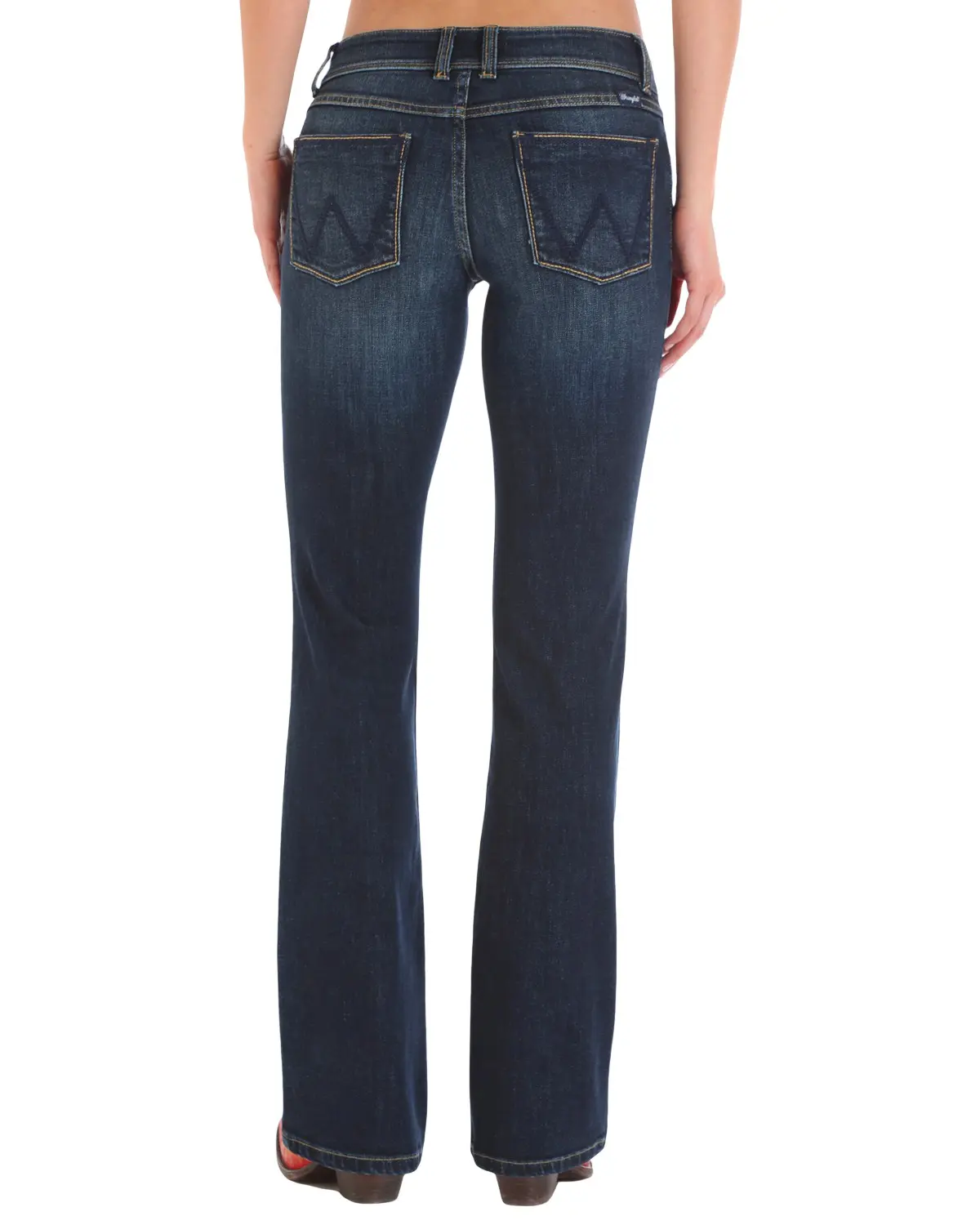 Wrangler Women's Retro Low Rise Women'S Dark Wash Sadie Jeans - 1007Mwzgs