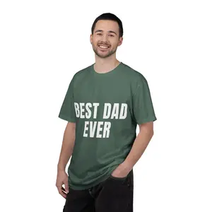 Menswear Cotton Knit Drape Casual Dad T-Shirt - Father's Day Gift for Dads