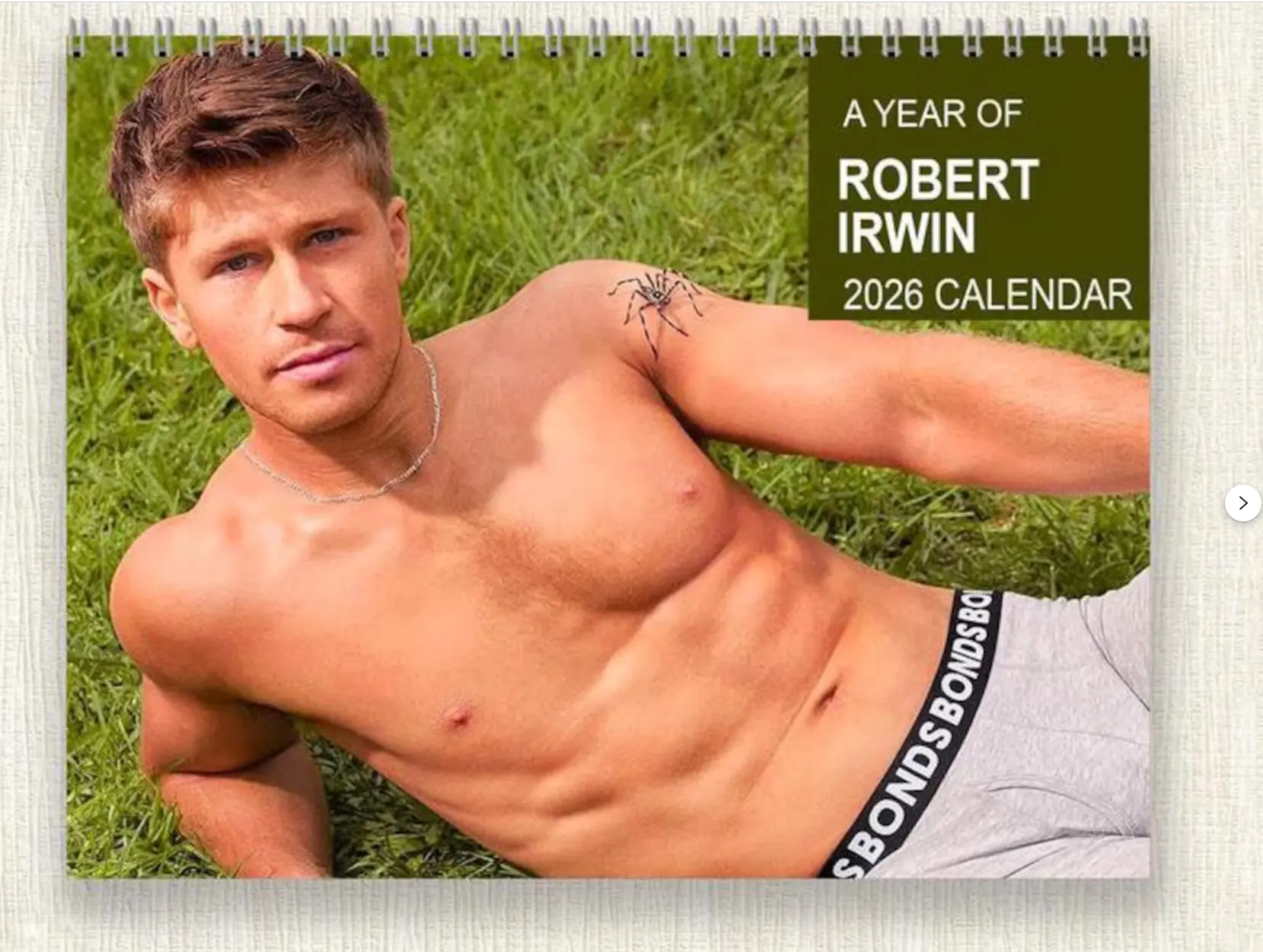 Robert Irwin 2026 Calendar Wildlife Conservation Celebrity Planner Robert Irwin 2026 Calendar Wildlife Conservation Celebrity Planner