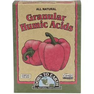 Down To Earth Organic Granular Humic Acids Fertilizer Mix