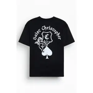 Saint Christopher Cherub Crest Men S T Shirt