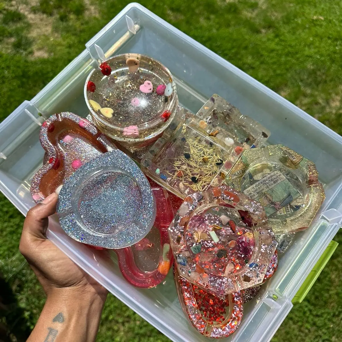 Resin Ashtray