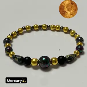 Silicone Beads Shine Beautiful Handmade Bracelet Colorful Unique Jewelry