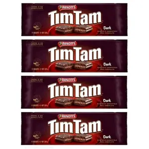 Arnott's - Tim Tam Dark Chocolate Biscuits (Value Pack Of 4 x 200g EA) Aussie Made & Loved ... Imported From Australia