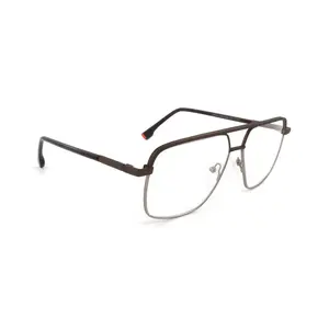 MX2012A-2 | Men | Matte Brown | Metal Glasses