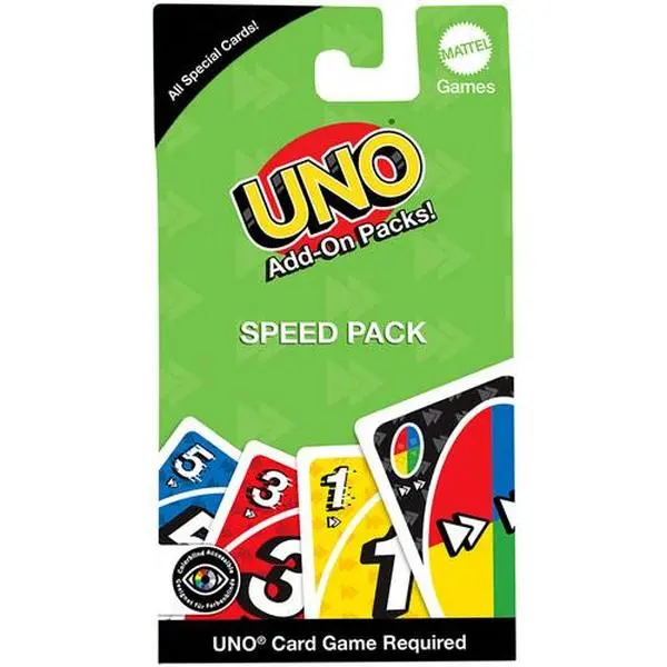 UNO Speed Pack Add-On  [COLLECTIBLES] Card Game, Table Top Game