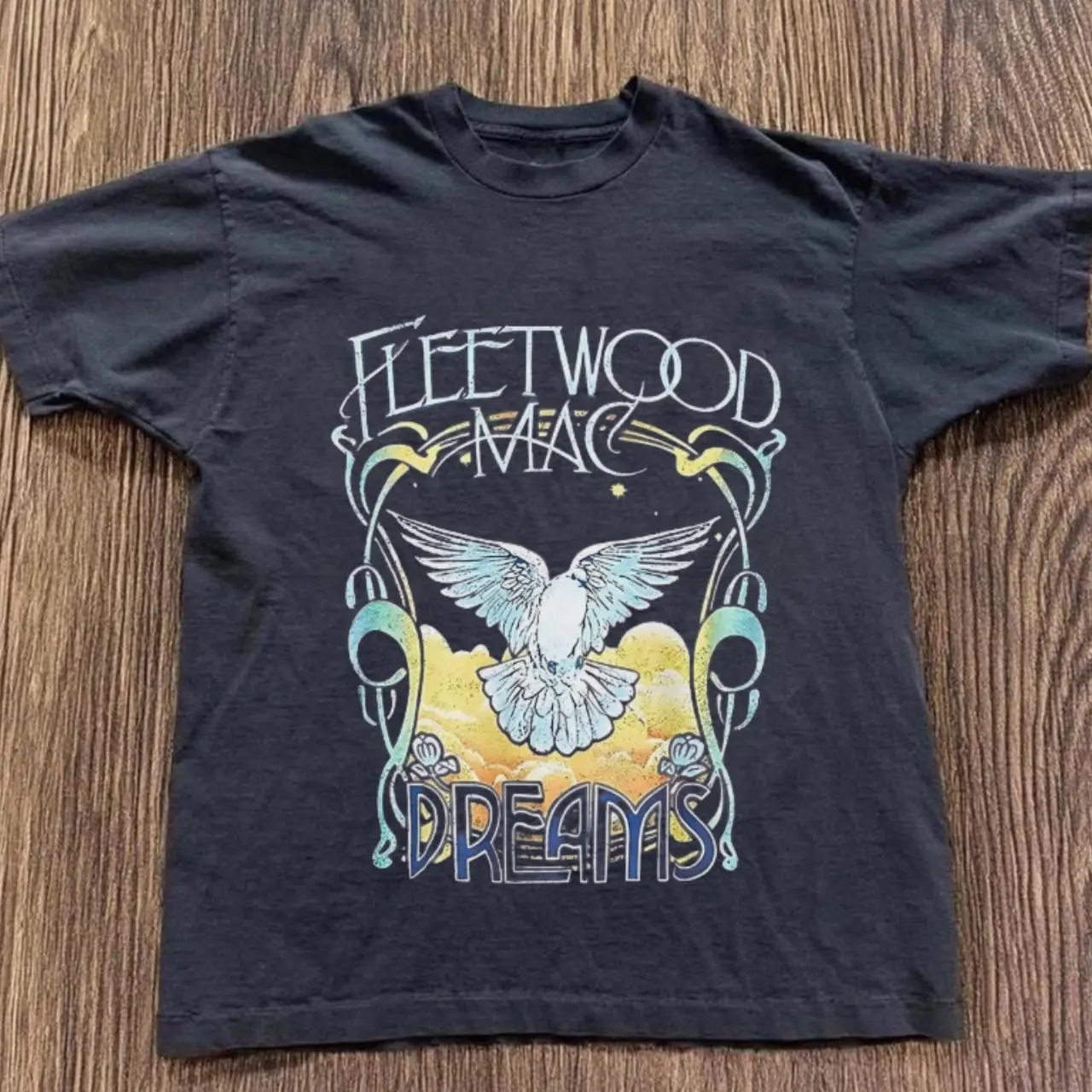 Gildan women’s black T-shirt, Fleetwood Mac Dreams black t-shirt