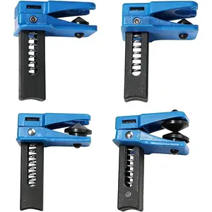 4PCS Universal Blue Car Brake Line Clamp Set Automatic Brake Fluid Stop Plug Tool for Most Cars