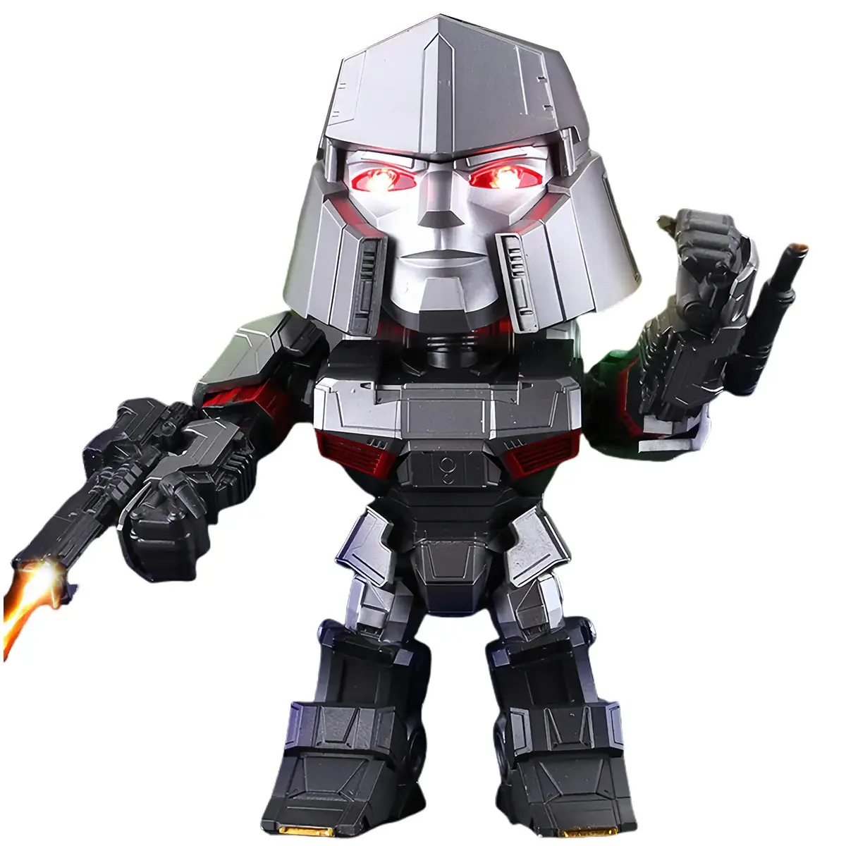 Killerbody Megatron High-End Action Figure Set, Collectible Statue with LED Eyes