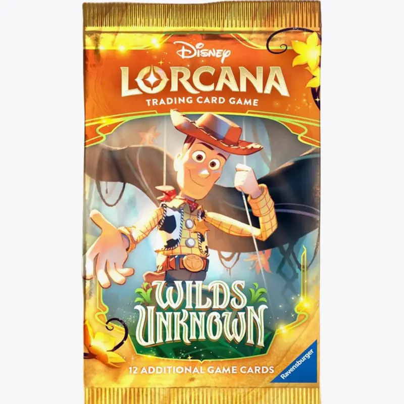 (Live Rip) Disney Lorcana: Wilds Unknown Booster Pack