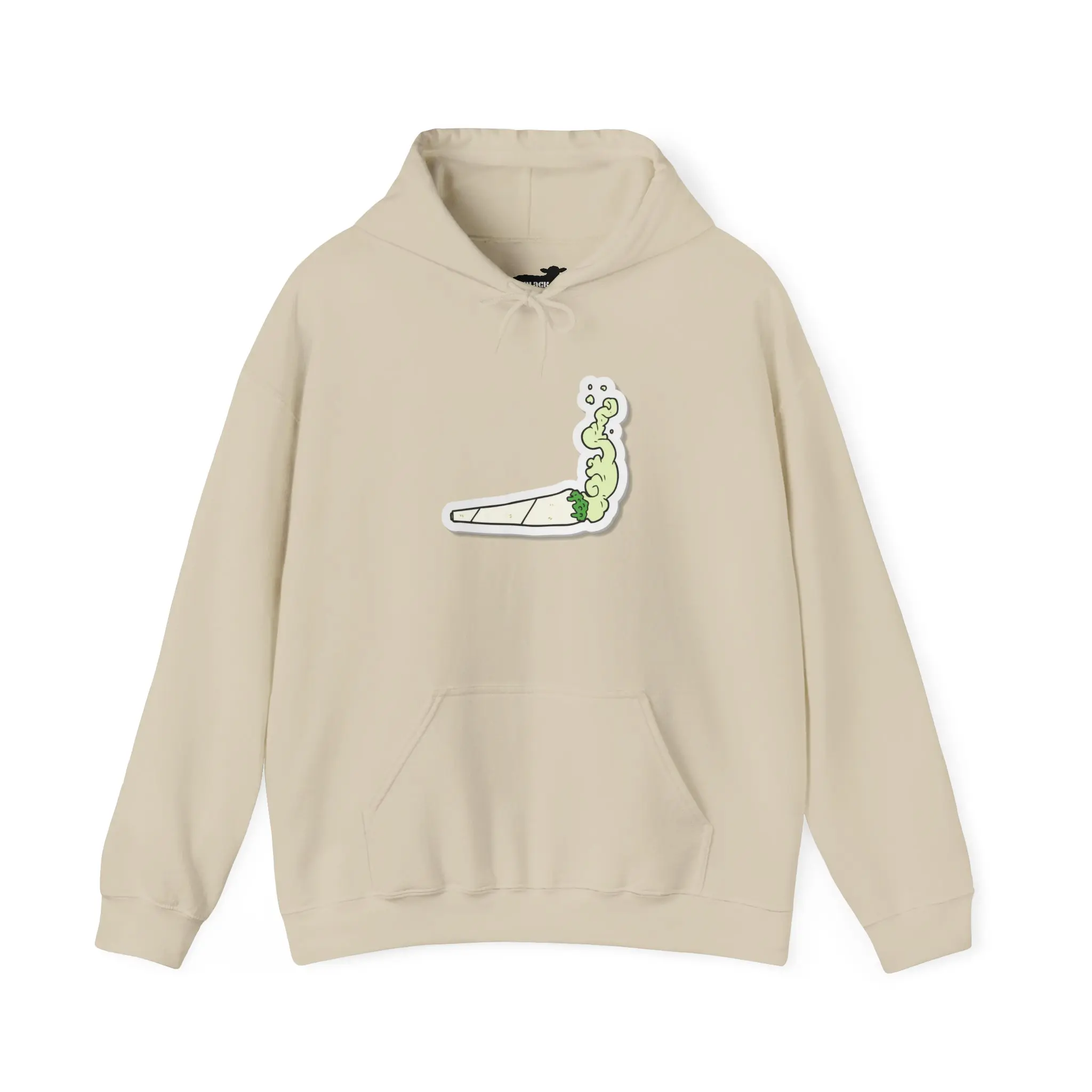 Marijuana Joint Lit Hoodie, Cannabis Sweatshirt, Weed Hoodie, Stoner Gift, Marijuana Leaf Apparel