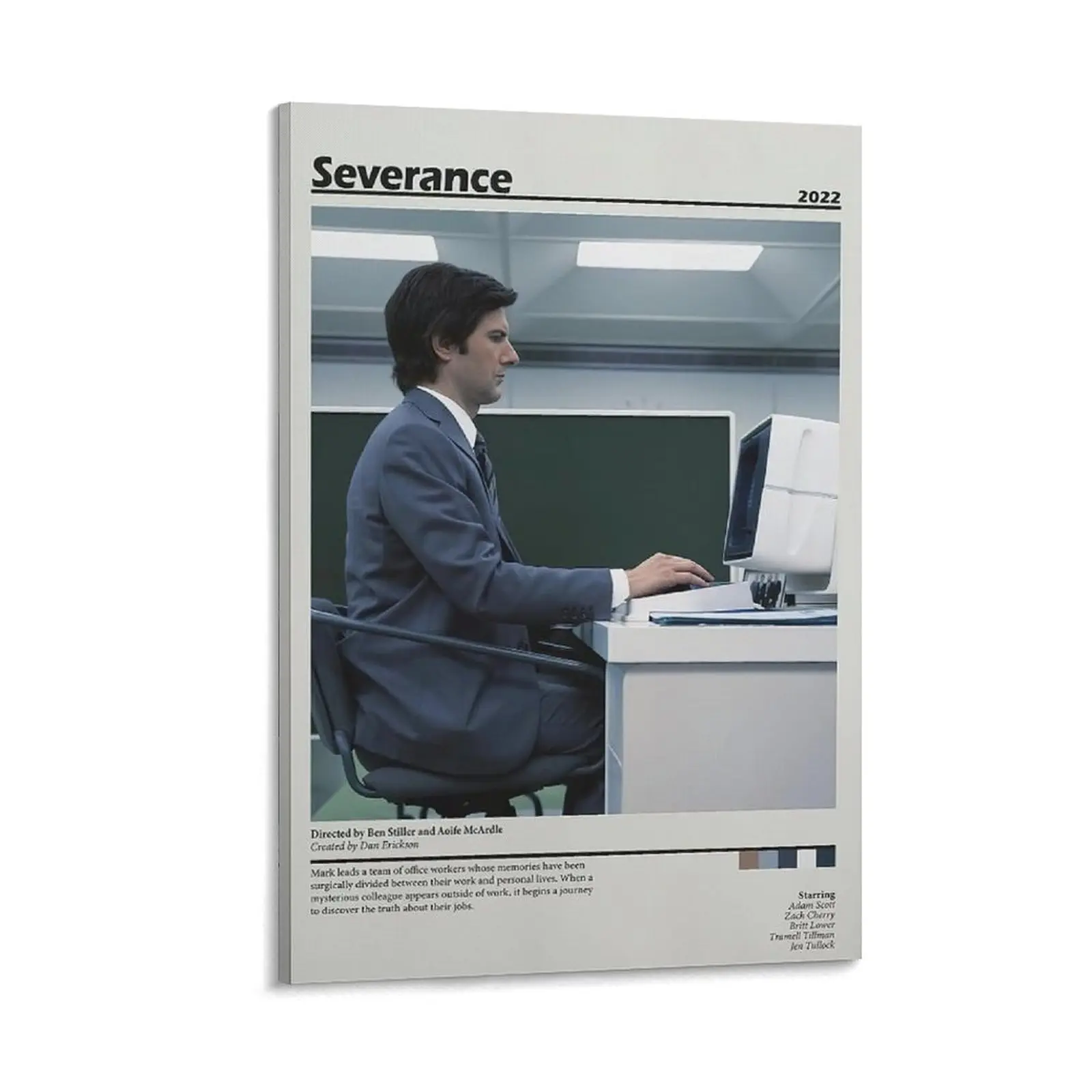 Severance Poster Canvas Wall Art For Room Aesthetic And Decor (7) Canvas Poster Bedroom Decor Sports Landscape Office Room Decor Gift Frames Ornaments