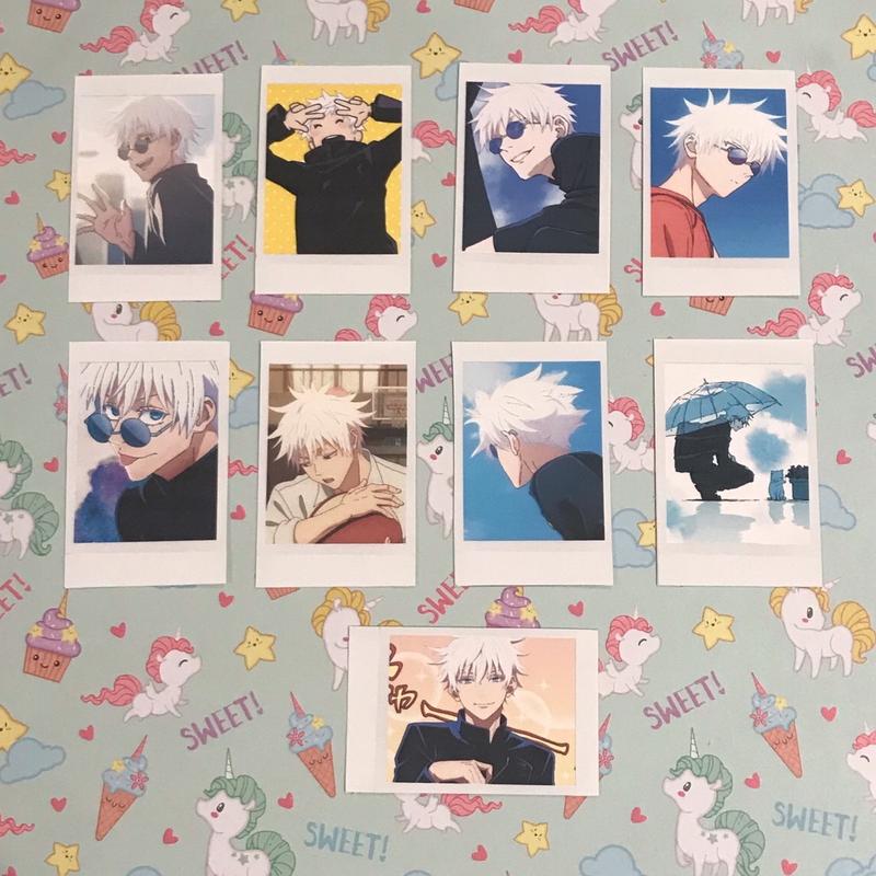 Jujutsu Kaisen Gojo Saturo Polaroids Cardstock
